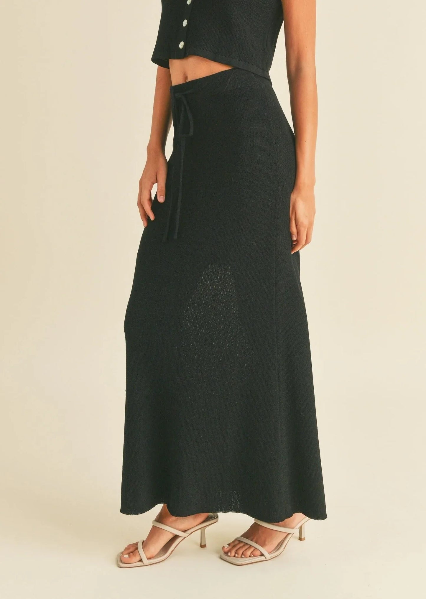 Knit Maxi Skirt - Maxi Skirts