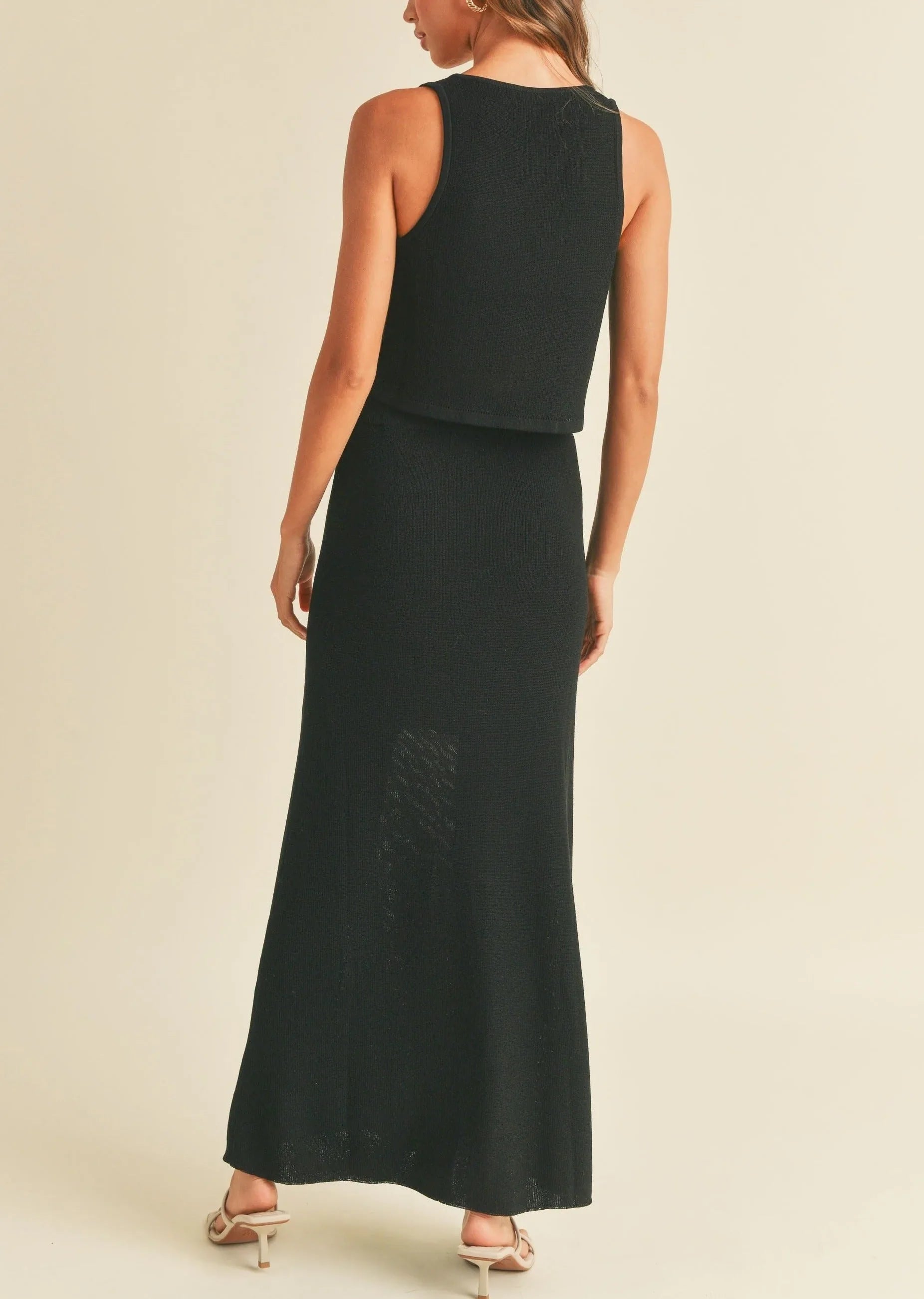 Knit Maxi Skirt - Maxi Skirts
