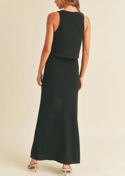 Knit Maxi Skirt - Maxi Skirts