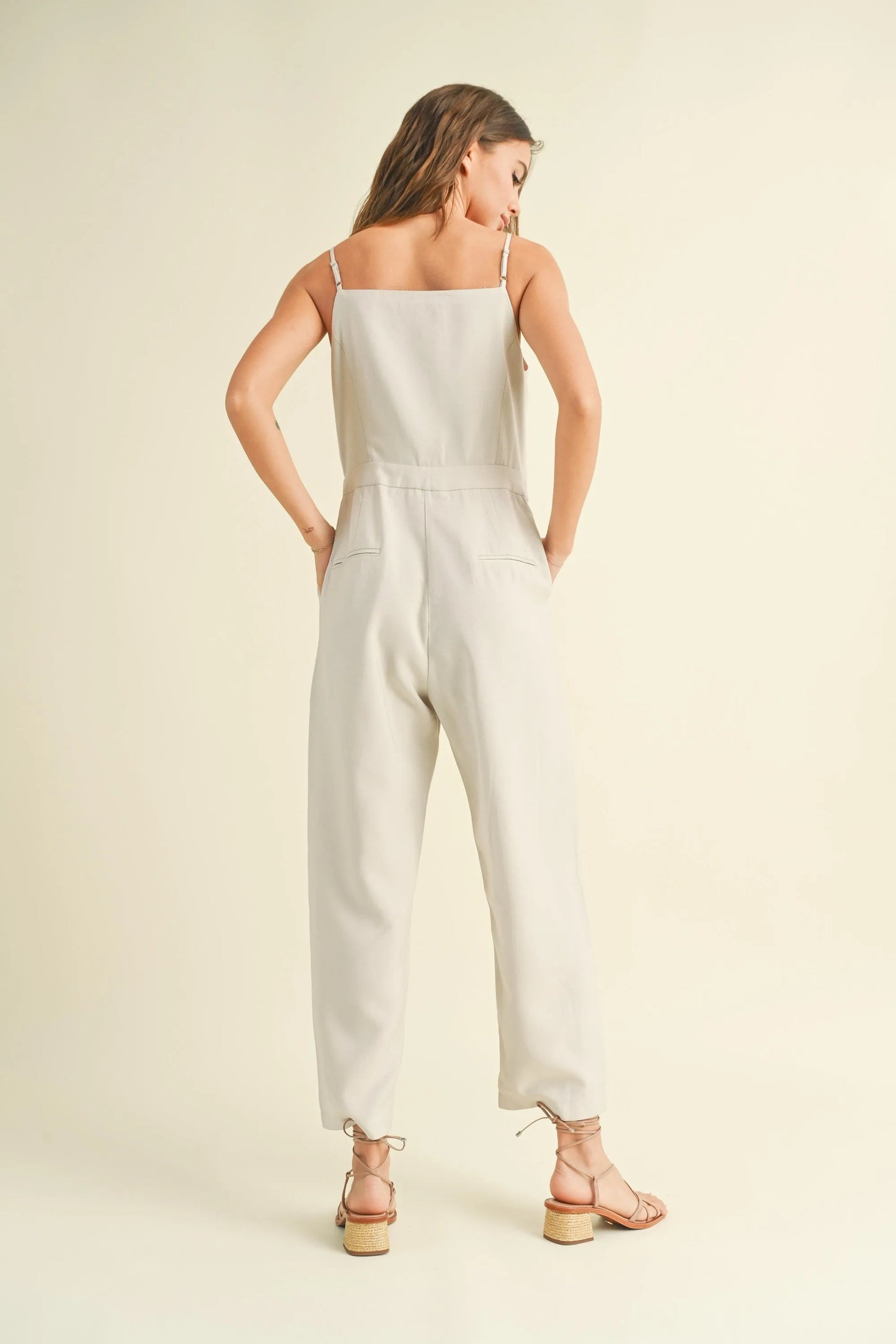 Sleeveless Formal Jumpsuit - Jumpsuits & Rompers