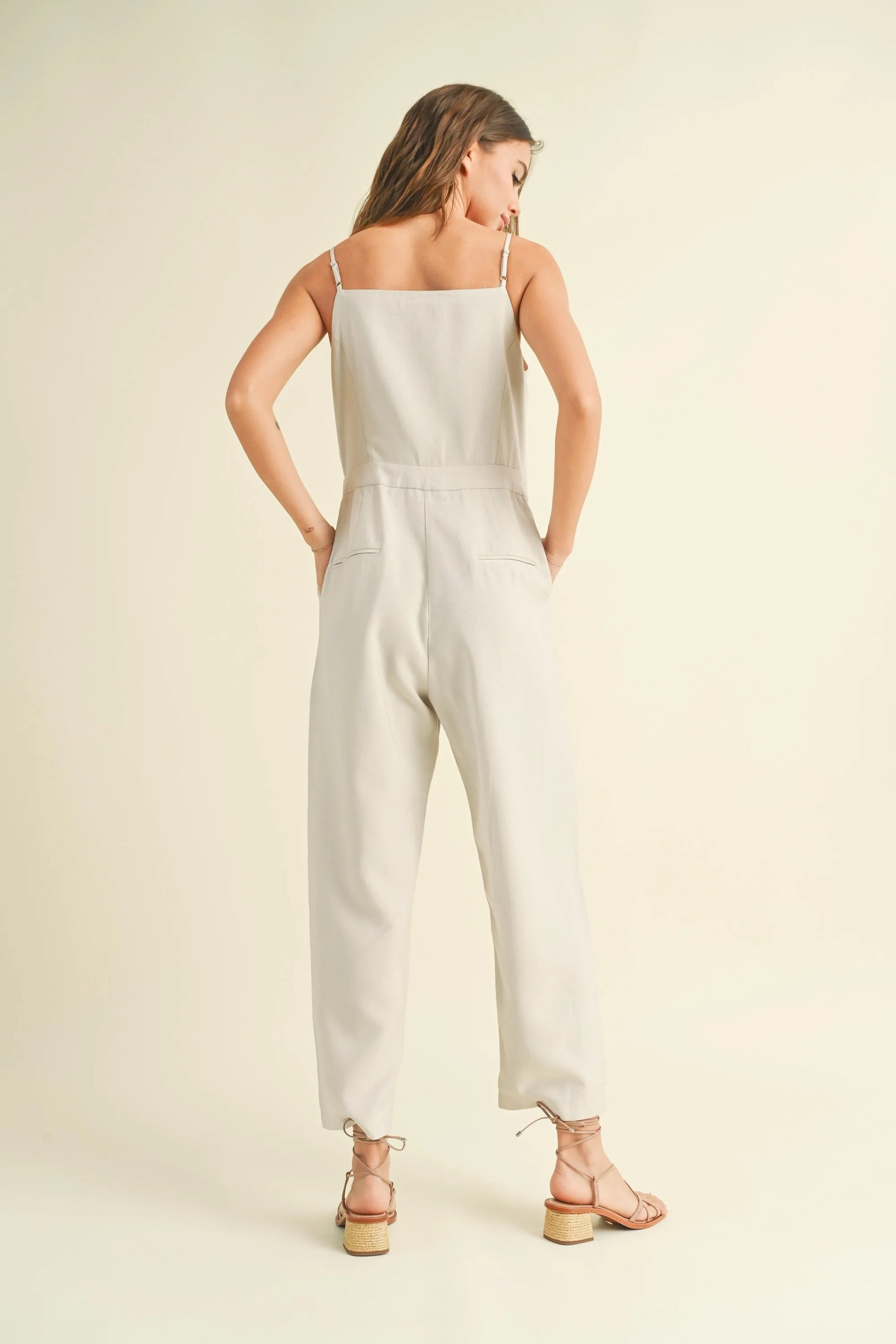 Sleeveless Formal Jumpsuit - Jumpsuits & Rompers