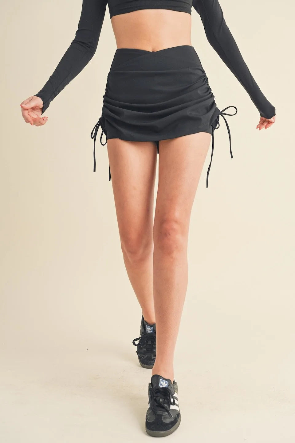 Active Ruched Skort - Skort