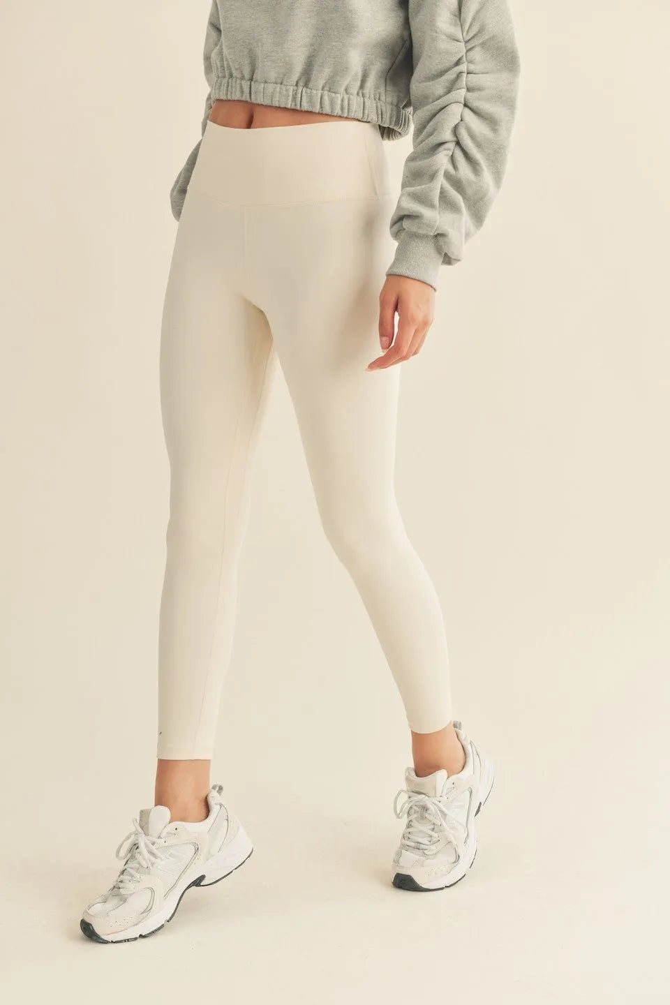 Performance High-Rise Four-Way Stretch Active Leggings — Quick-Dry Weightless Flexible Athletic Style - Active Leggings
