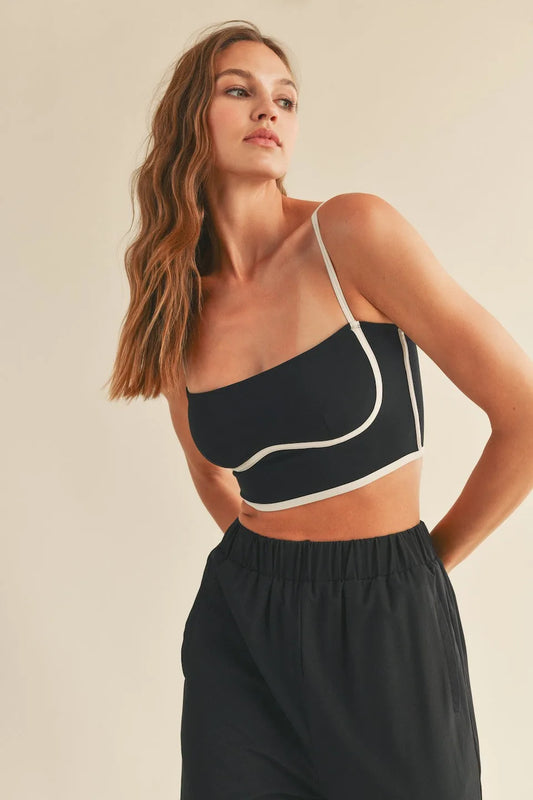 Streamlined Bra Tank Top - Active Tops