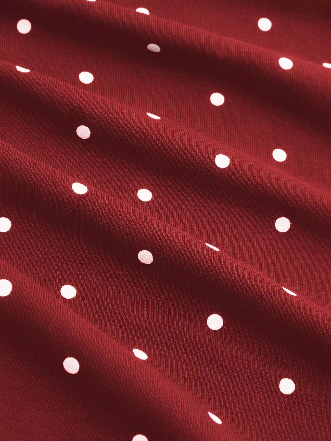 Polka Dot Boat Neck Flare Sleeves Mini Dress