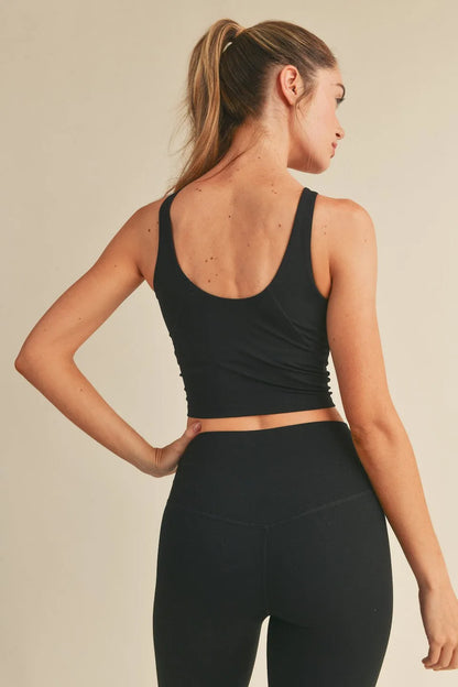 Aligned Performance Cropped Tank Top - Crop Tops