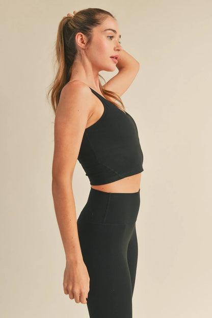 Aligned Performance Cropped Tank Top - Crop Tops