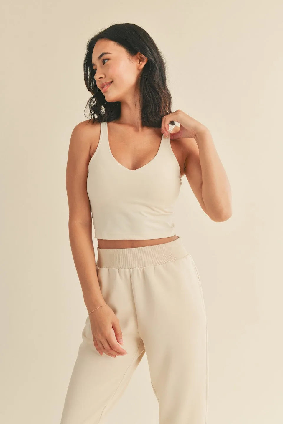 Aligned Performance Cropped Tank Top - Crop Tops