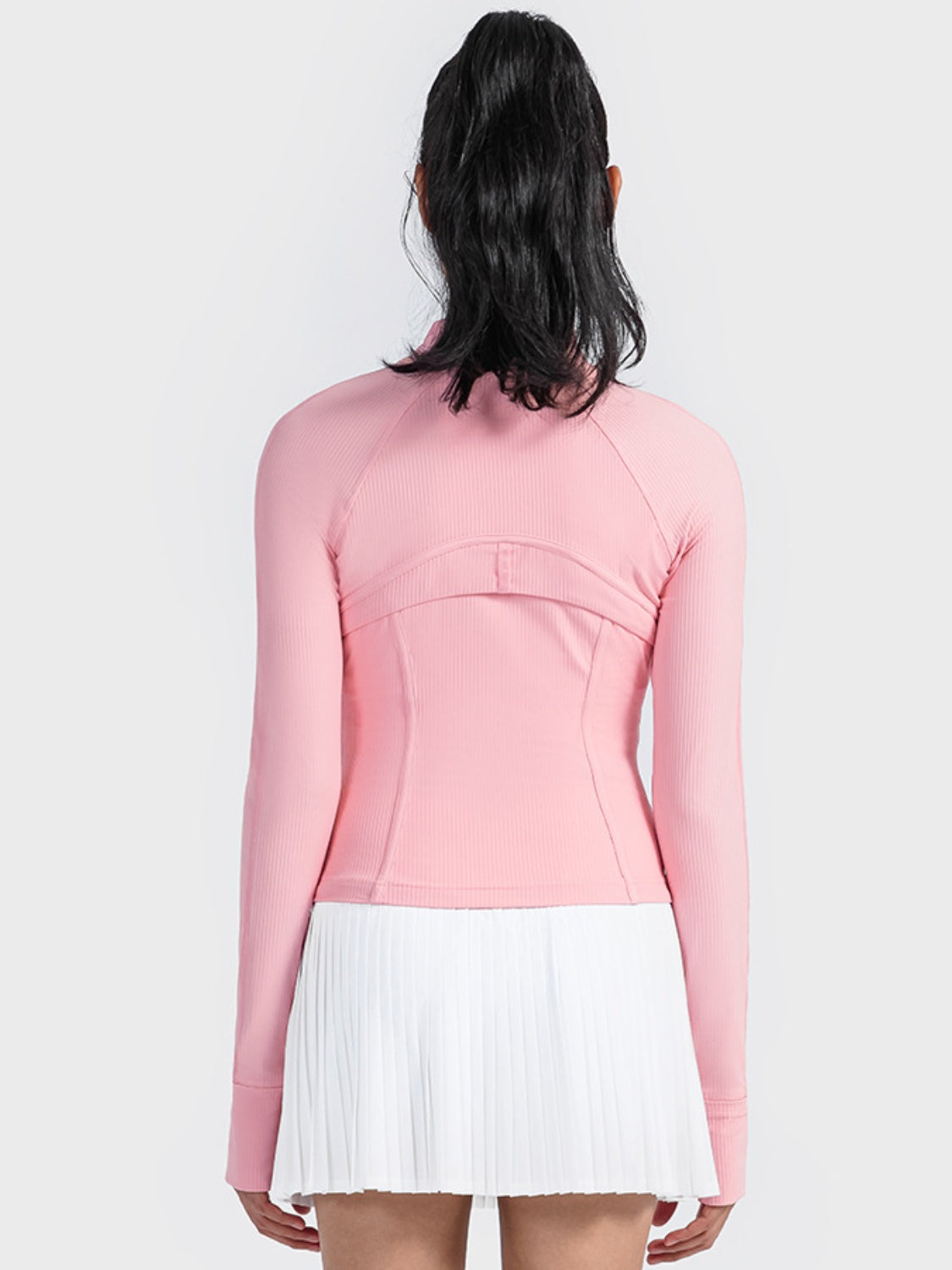 Long Sleeve Zip-Up Activewear Jacket