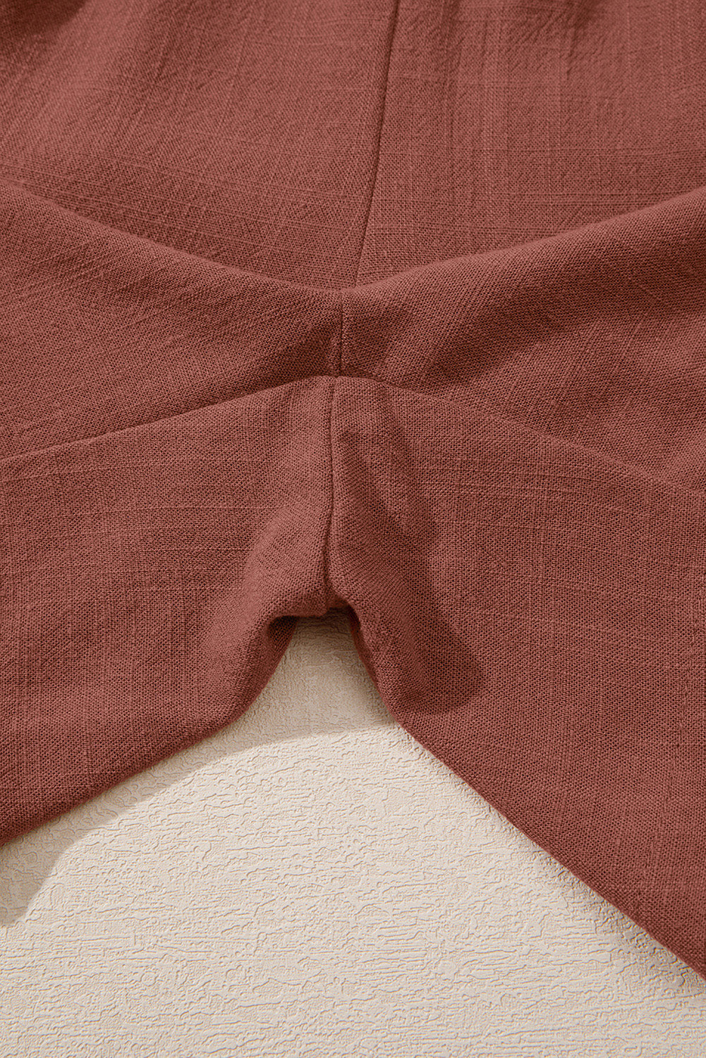 High Waist Drawstring Shorts With Crochet Side Detail — Relaxed Breathable Casual Style - Casual Shorts