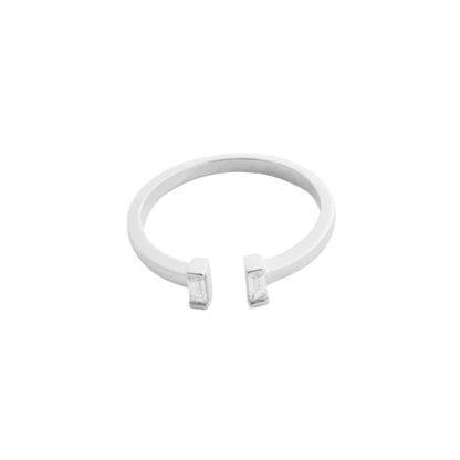 Stevie Baguette Ring Trendy Rings Outfit Idea for Women | Ro + Ivy