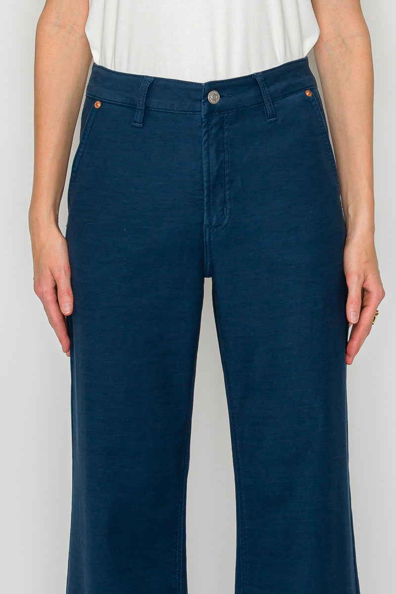 Tummy Control High Rise Wide Flare Flattering Jeans — Elongating Elegant Everyday Style - DENIM (NEW)
