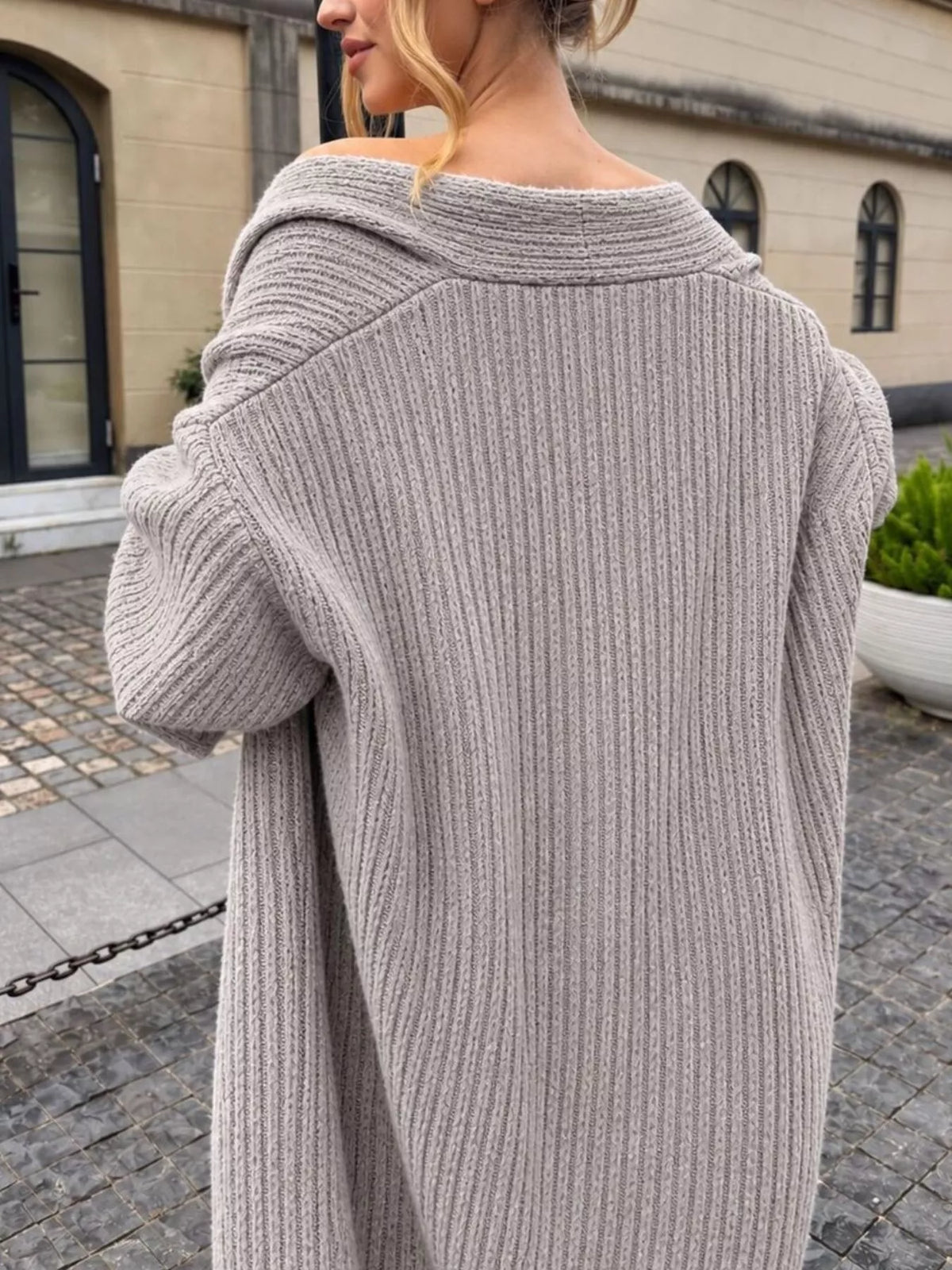 Ribbed Knit Three-Piece Sweater Loungewear Set