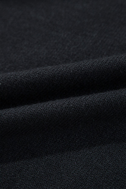 Halloween Boo Crew Neck Drop Shoulder Sweater