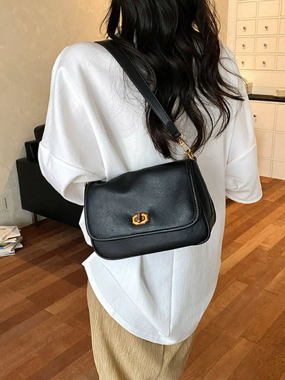 Twist Lock Shoulder Bag