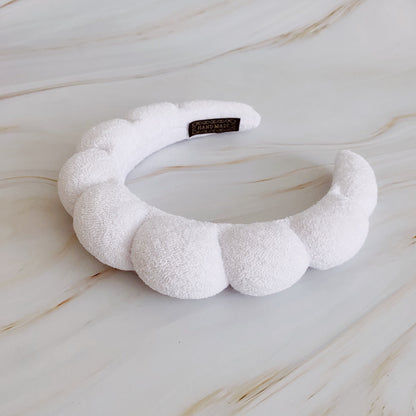 Terry Puffy Soft Headband Set Of Three - Hair Accessories