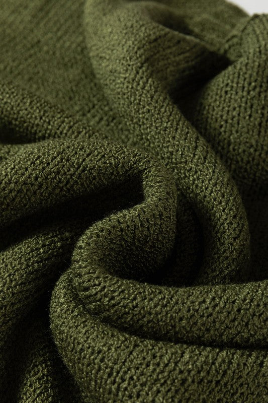 Drop Shoulder Slouchy Sweater Mini Dress | Trendy Mini Dresses Outfit Idea for Women by Ro + Ivy | Elevated Basics, Modern Comfort & Style