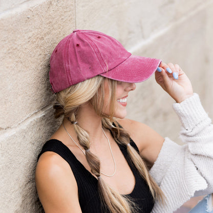 Everyday Washed Baseball Cap - Baseball Caps