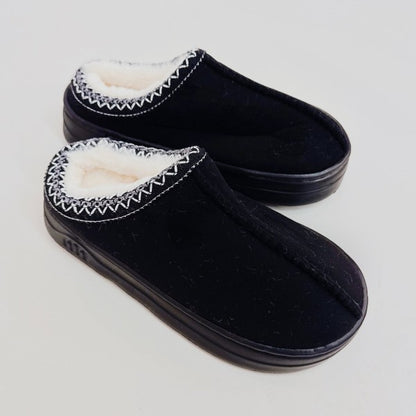 Soft Lined Indoor Slippers | Trendy Slippers Outfit Idea for Women by Ro + Ivy | Elevated Basics, Modern Comfort & Style