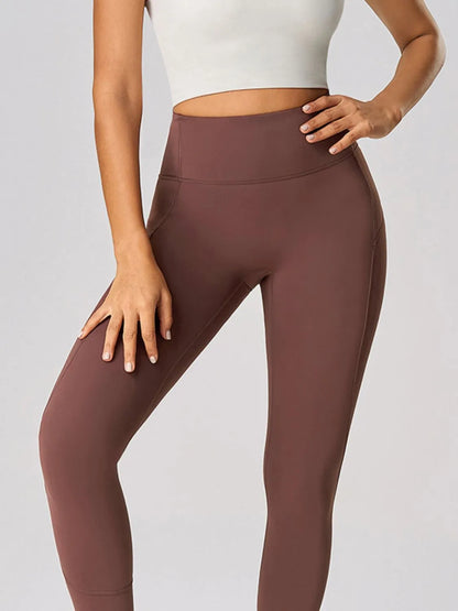 High Waist Active Leggings with Pockets