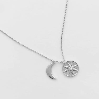 Moonchild Necklace Trendy Necklaces Outfit Idea for Women | Ro + Ivy