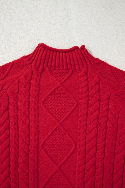 Cable Knit Oversized Sweater | Trendy Sweaters Outfit Idea for Women by Ro + Ivy | Elevated Basics, Modern Comfort & Style