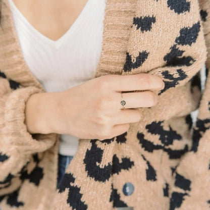 Compass Ring – outfit idea for women | Ro + Ivy