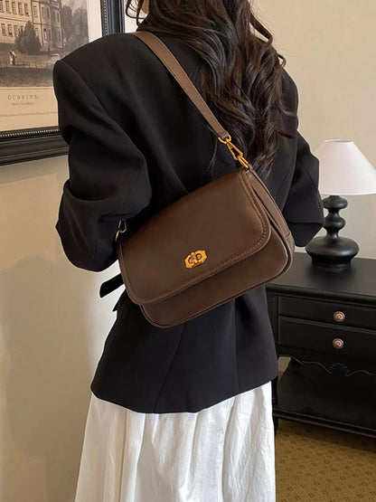 Twist Lock Shoulder Bag