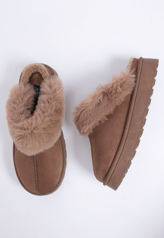 Portho Faux Fur Lining Slip Ons | Trendy Slip Ons Outfit Idea for Women by Ro + Ivy | Elevated Basics, Modern Comfort & Style