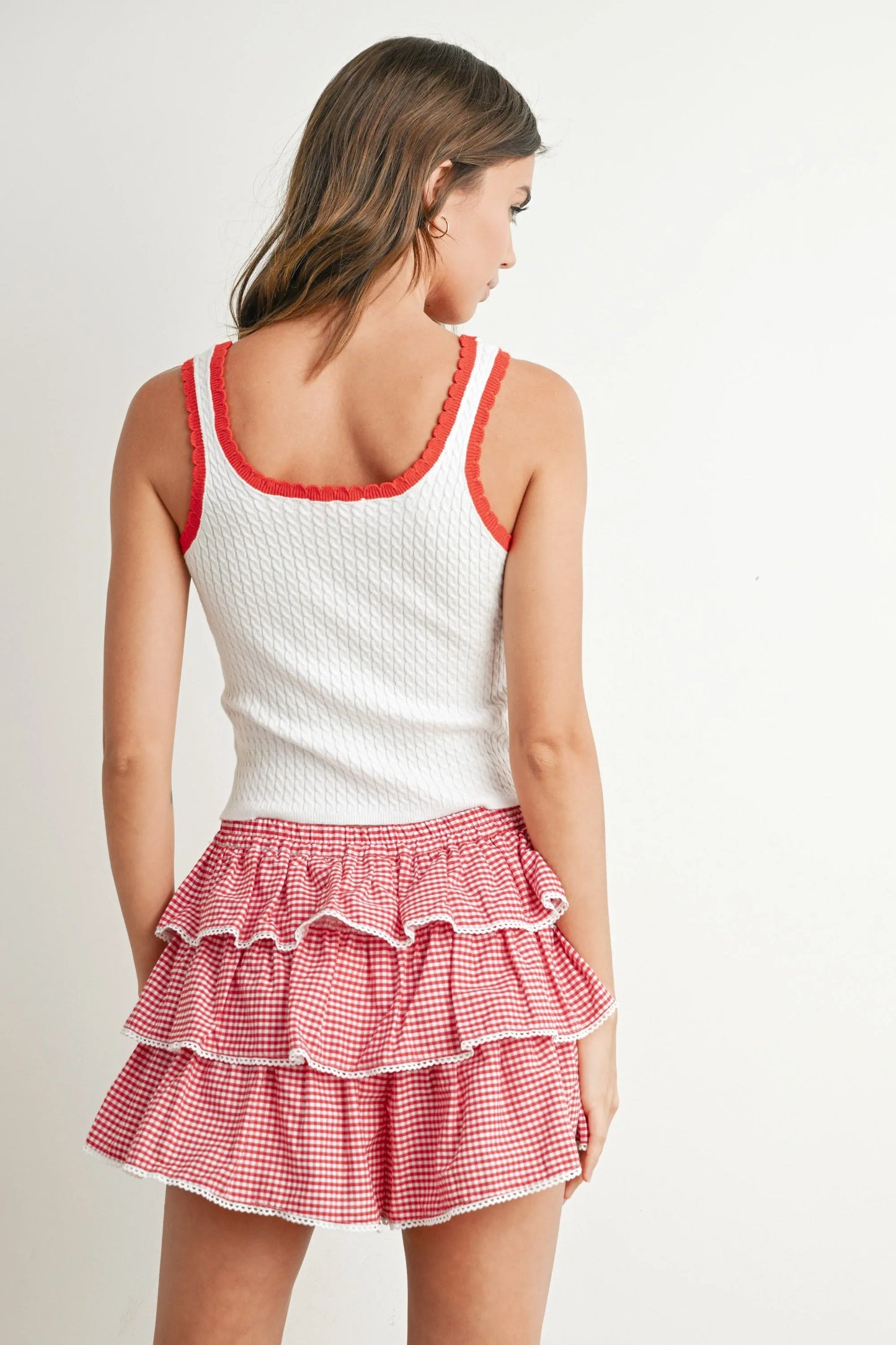 Cute Bow Tank Top - Tank Top