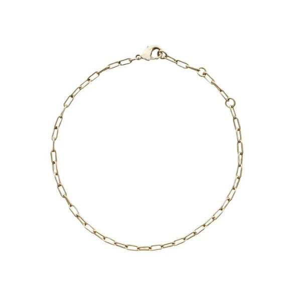 Olivia Oval Chain Bracelet Trendy Bracelets Outfit Idea for Women | Ro + Ivy