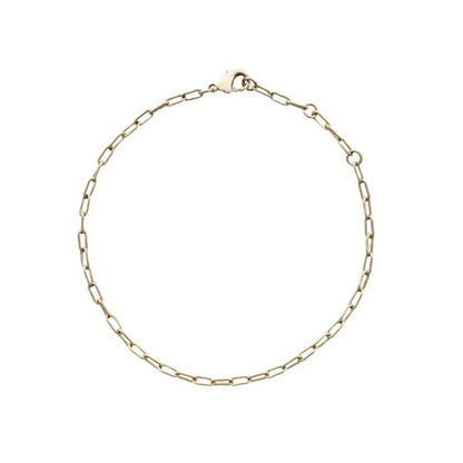 Olivia Oval Chain Bracelet Trendy Bracelets Outfit Idea for Women | Ro + Ivy