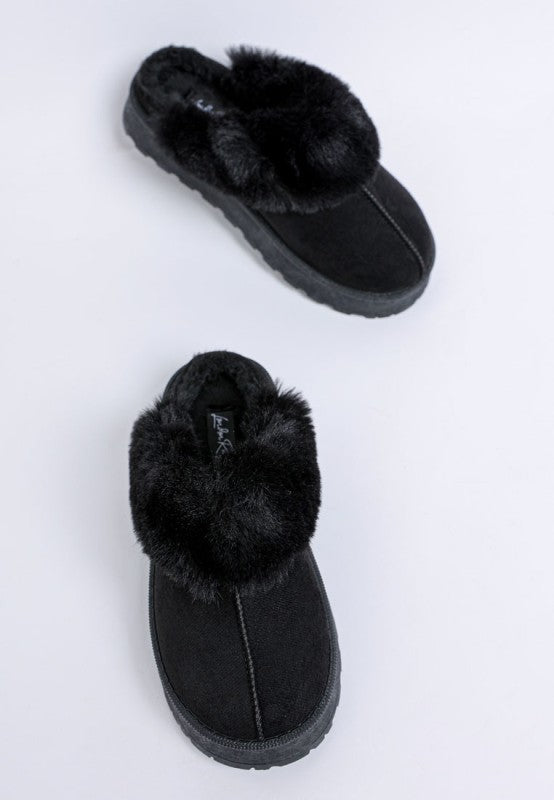 Portho Faux Fur Lining Slip Ons | Trendy Slip Ons Outfit Idea for Women by Ro + Ivy | Elevated Basics, Modern Comfort & Style