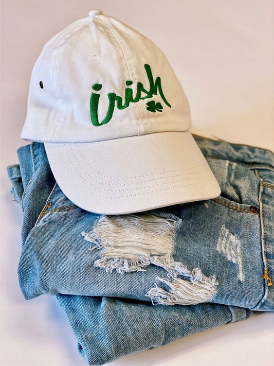 St Patrick Irish Clover Baseball Hat - Ro + Ivy