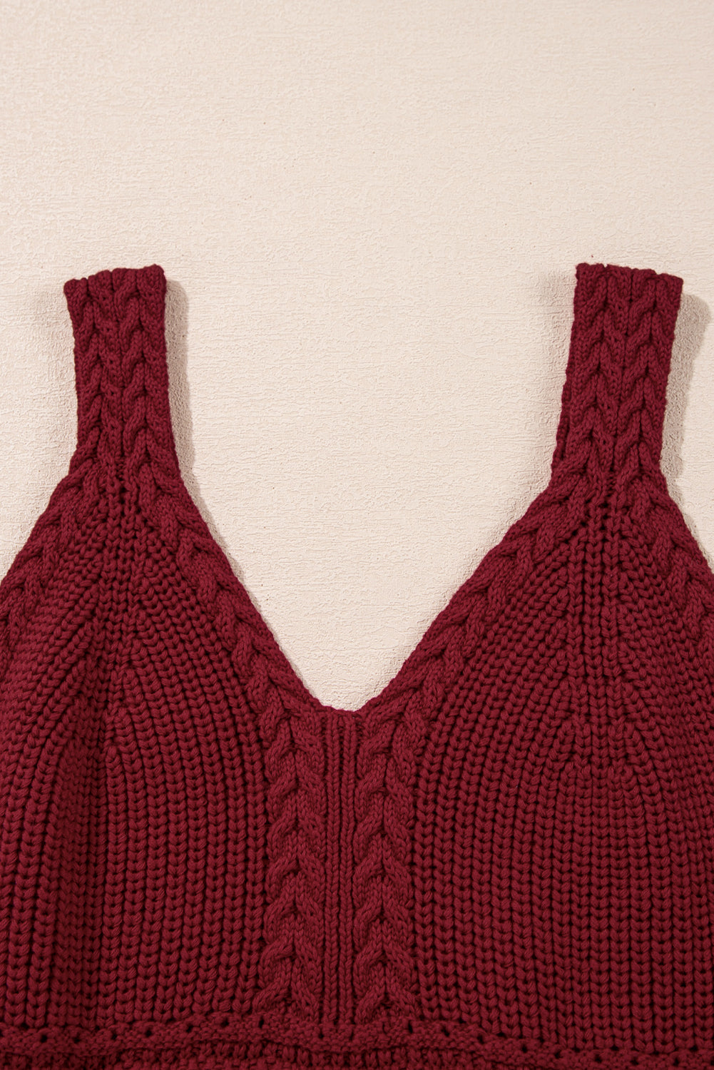 Pointelle Slim Fit Sweater Tank — Sexy Open Knit Everyday Wardrobe Style -