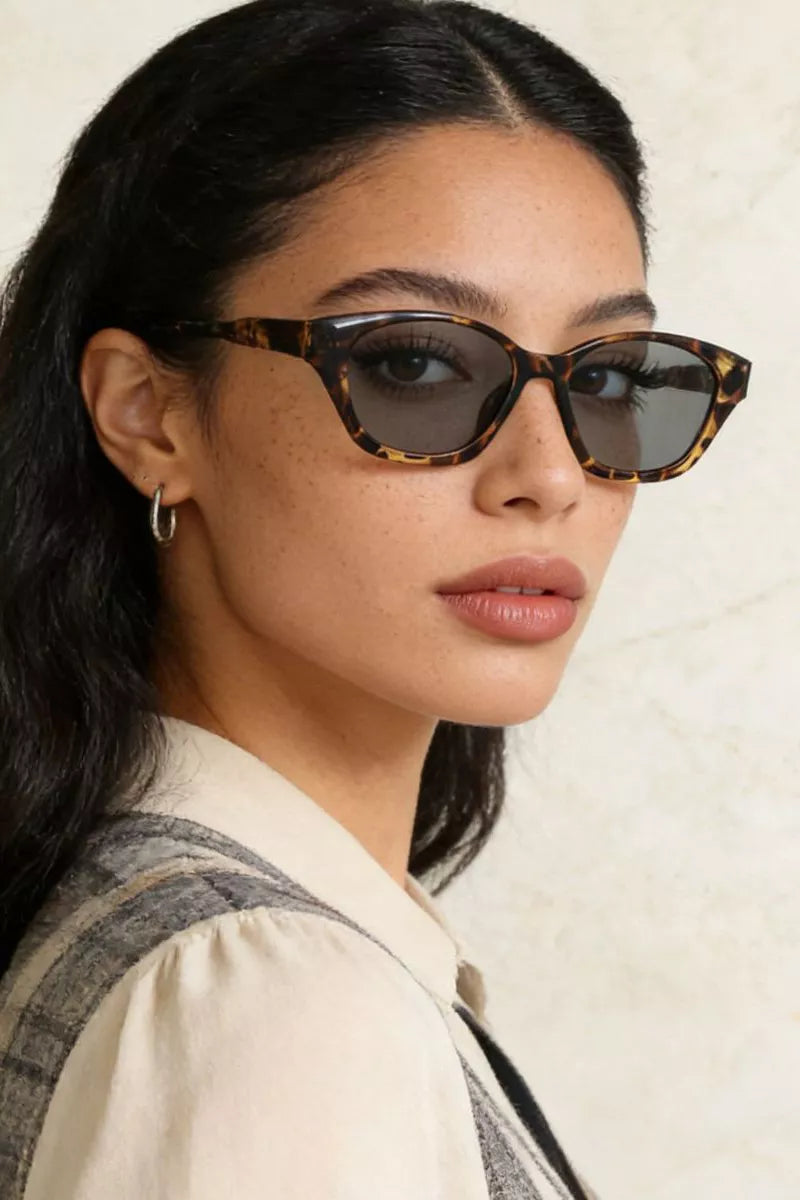 Women's UV Protection Sunglasses - Leopard One Size Sunglasses