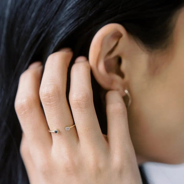 Rose Gold One Size Jj Bestie Ring Trendy Rings Outfit Idea for Women | Ro + Ivy