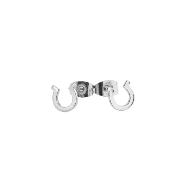 Horseshoe Stud Earrings Trendy Earrings Outfit Idea for Women | Ro + Ivy