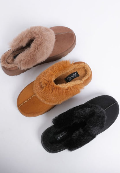 Portho Faux Fur Lining Slip Ons | Trendy Slip Ons Outfit Idea for Women by Ro + Ivy | Elevated Basics, Modern Comfort & Style
