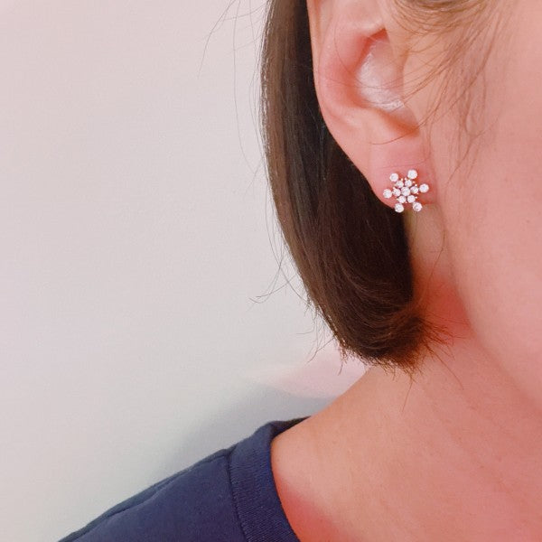 Holiday Reindeer & Snowflake Stud Earrings Set Of 2 | Trendy Earrings Outfit Idea for Women by Ro + Ivy | Elevated Basics, Modern Comfort & Style