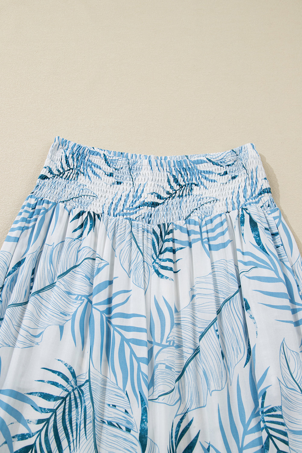 Breezy Waistband Linen Blend Wide Leg Pants — Relaxed Summer Everyday Style - Pants & Culotte