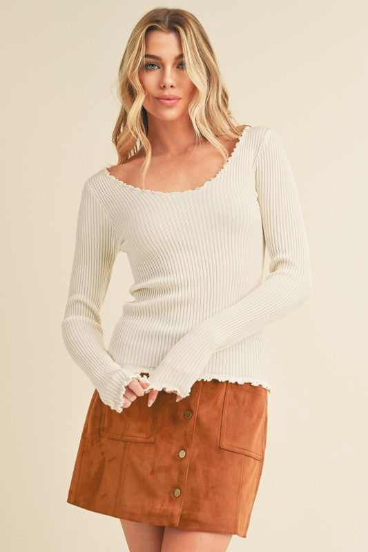 Adalie Knit Sweater - Ro + Ivy