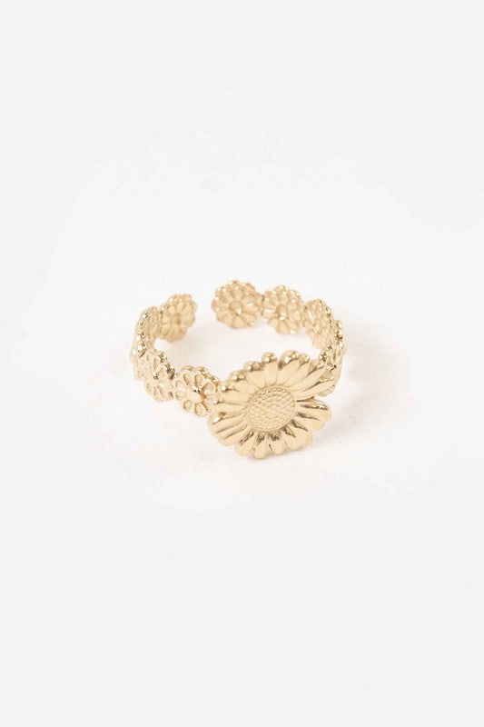 Bloom Adjustable Ring - Ro + Ivy