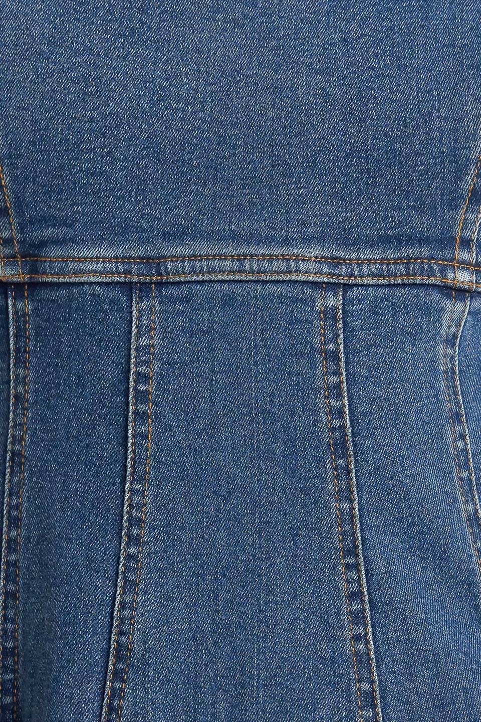 Square Neck Summer Denim Midi Dress | Trendy Midi Dresses Outfit Idea for Women by Ro + Ivy | Elevated Basics, Modern Comfort & Style