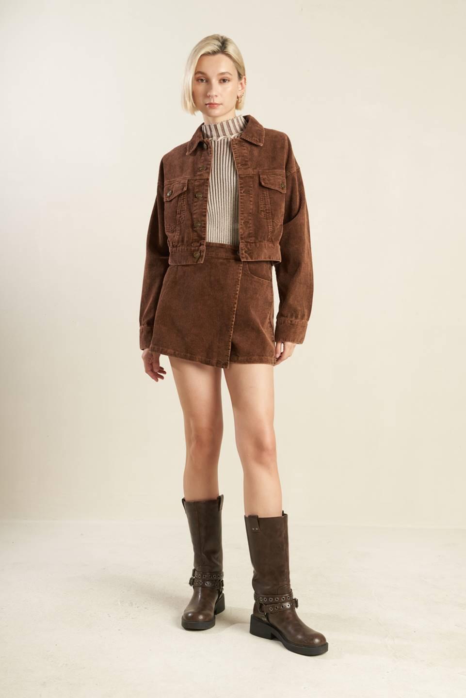 Brown Corduroy Jacket