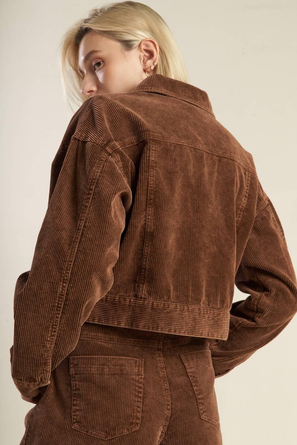 Brown Corduroy Jacket