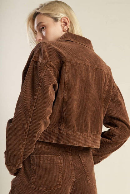 Brown Corduroy Jacket