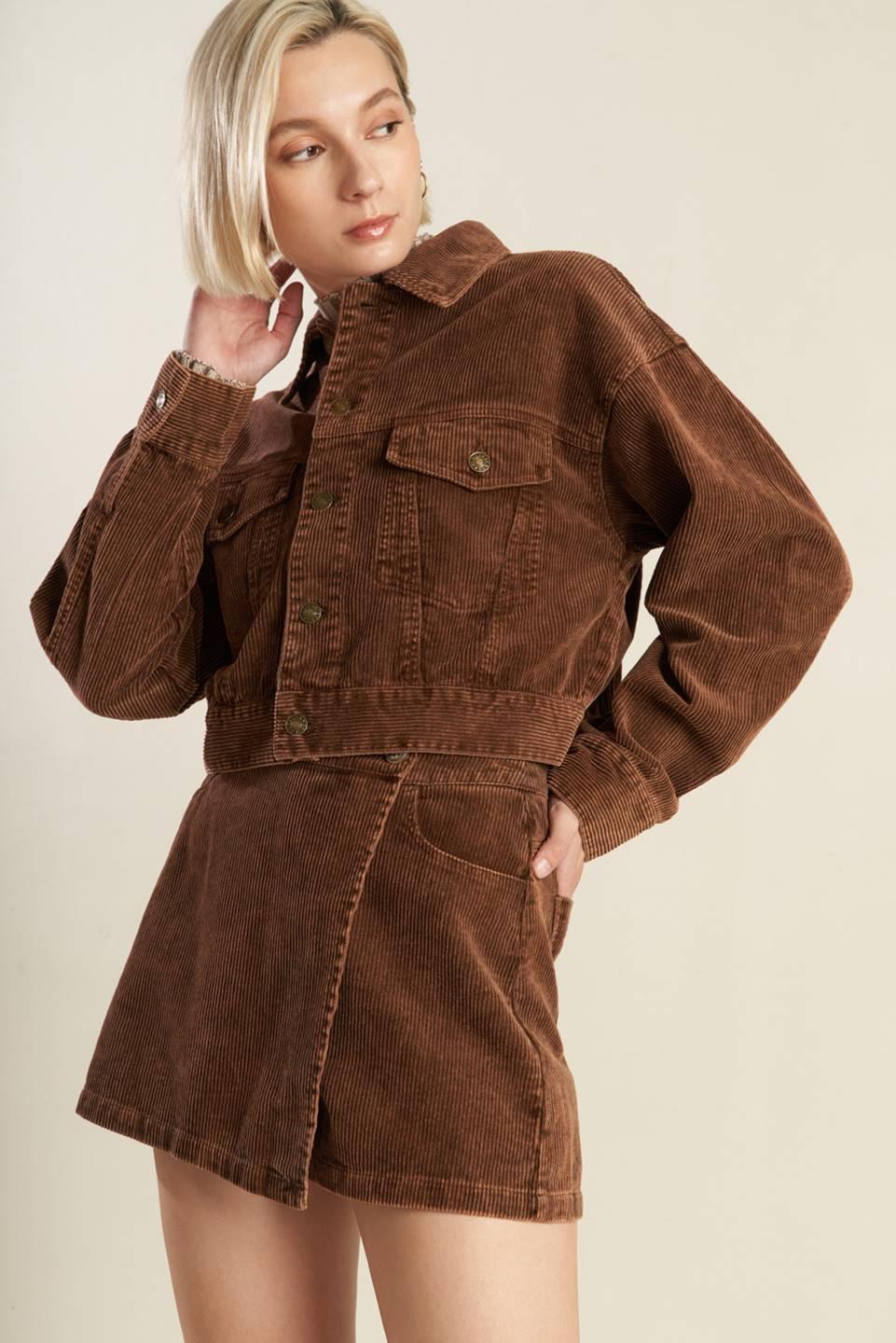 Brown Corduroy Jacket