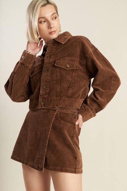 Brown Corduroy Jacket