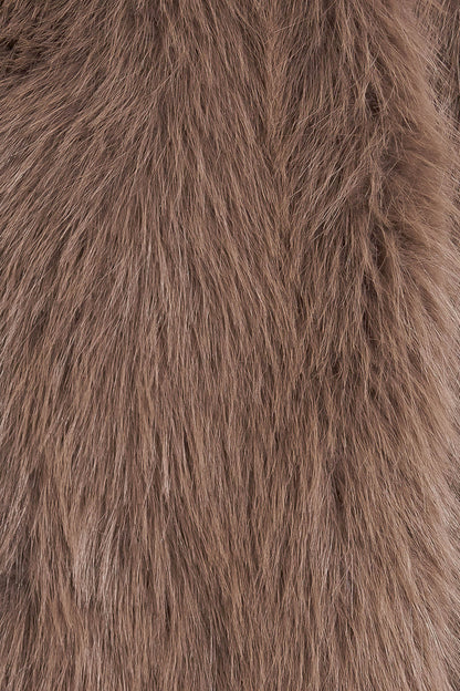 Faux Fur Mocha Cropped Jacket | Trendy Jackets Outfit Idea for Women by Ro + Ivy | Elevated Basics, Modern Comfort & Style